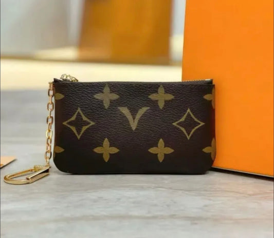 PREORDER- Card Holder Key Chain- LV