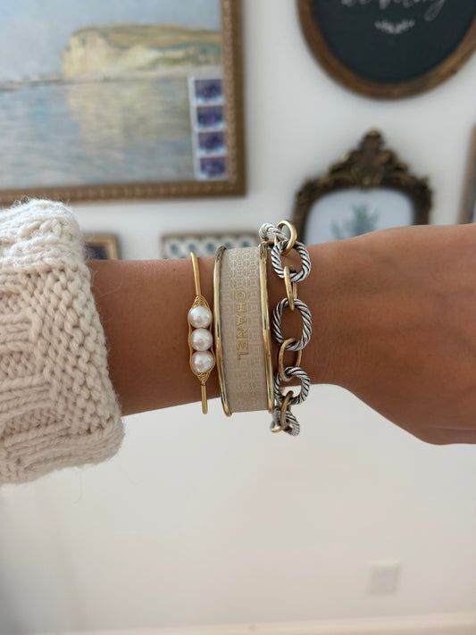 CC Gold Bangle