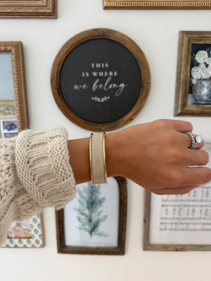 CC Gold Bangle