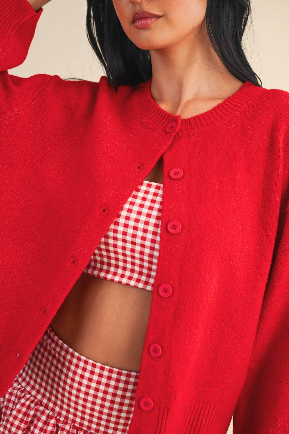 Knit Button Up Cardigan Sweater